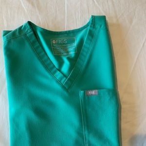 Figs Scrub Top in Surgical Green size XS!!!